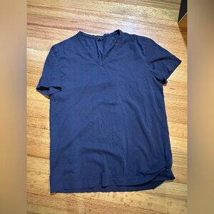theory v neck t shirt Gray   Size M(b4
